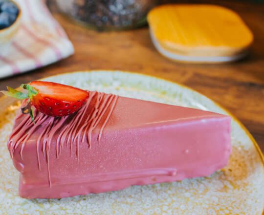 Cheesecake cu căpșuni