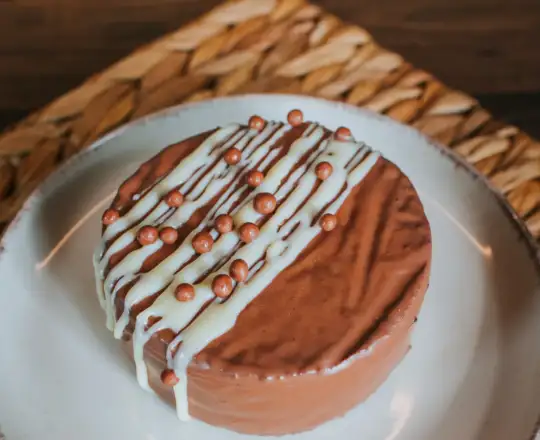 Duo ciocolată cu inserție de caise