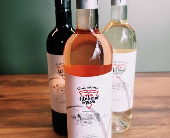 Chateau Vartely “Atelierul de Pizza” malbec & syrah/rose/sec/13.5%, 750 ml