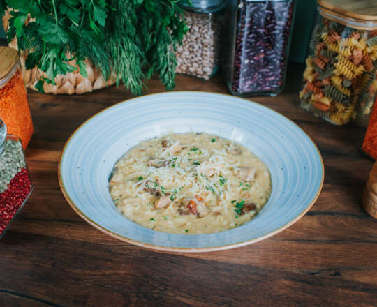 Risotto con funghi porcini livrare Florești și Cluj-Napoca